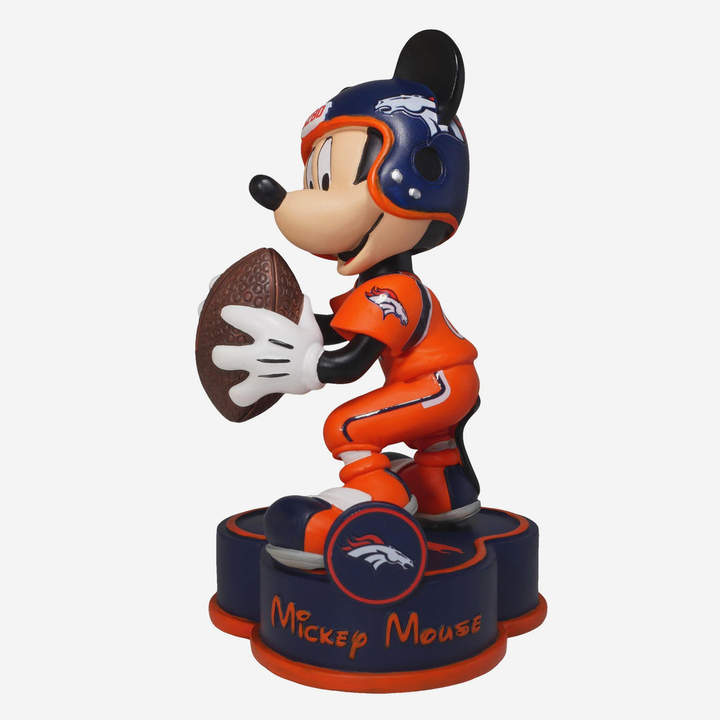 Denver Broncos Disney Mickey Mouse Uniform Bobblehead FOCO - FOCO.com