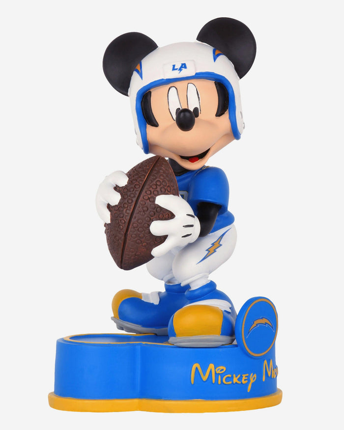 Los Angeles Chargers Disney Mickey Mouse Uniform Bobblehead FOCO - FOCO.com