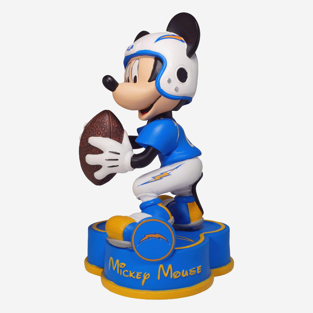 Los Angeles Chargers Disney Mickey Mouse Uniform Bobblehead FOCO - FOCO.com