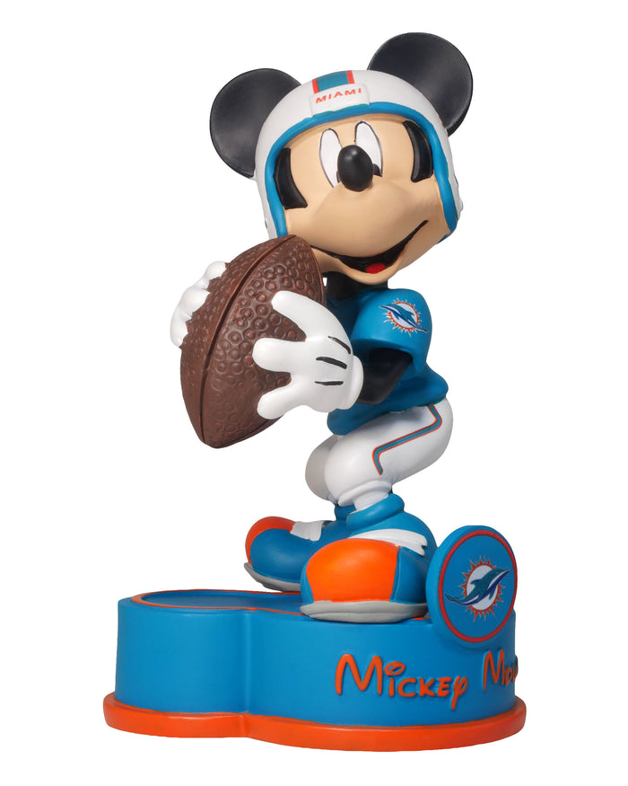 Miami Dolphins Disney Mickey Mouse Uniform Bobblehead FOCO - FOCO.com