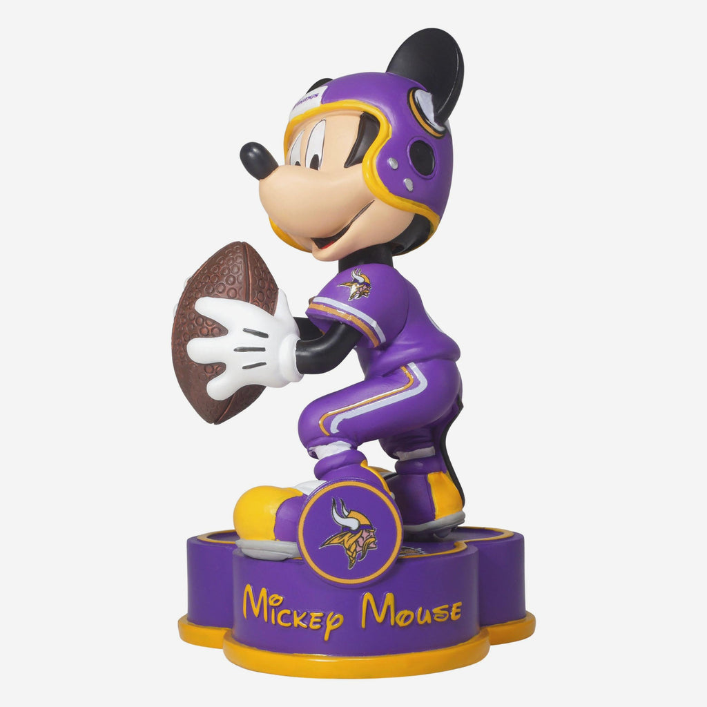 Minnesota Vikings Disney Mickey Mouse Uniform Bobblehead FOCO - FOCO.com