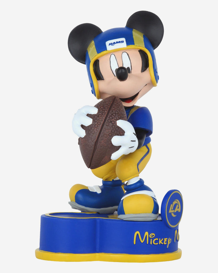 Los Angeles Rams Disney Mickey Mouse Uniform Bobblehead FOCO - FOCO.com