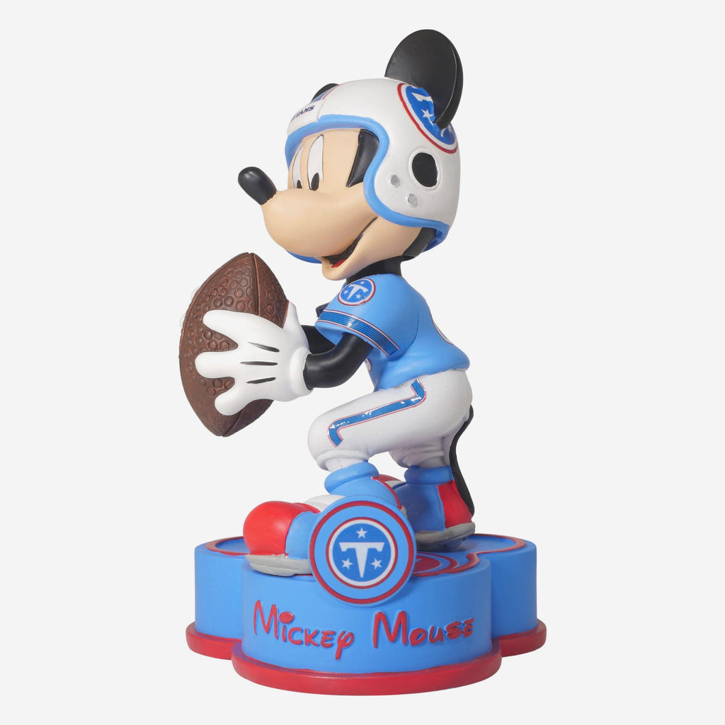 Tennessee Titans Disney Mickey Mouse Uniform Bobblehead FOCO - FOCO.com