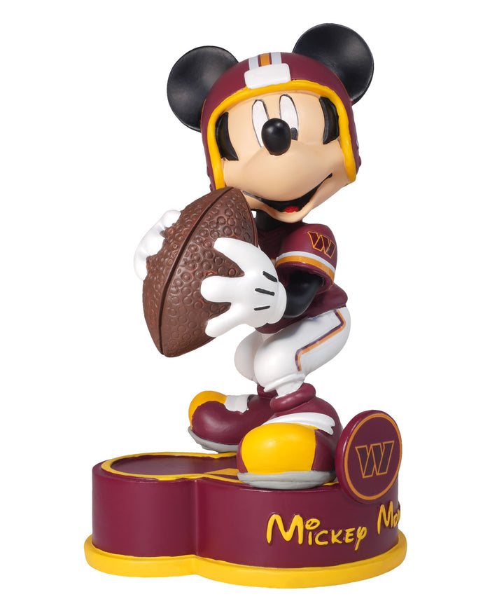 Washington Commanders Disney Mickey Mouse Uniform Bobblehead FOCO - FOCO.com