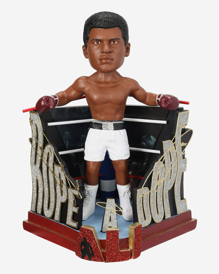 Muhammad Ali Rope-A-Dope Bobblehead FOCO - FOCO.com