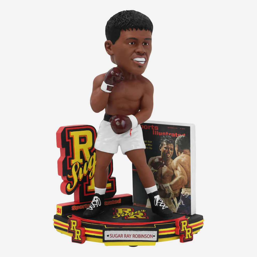 Sugar Ray Robinson 1965 Light Middleweight Boxing Sports Illustrated Cover Bobblehead FOCO - FOCO.com