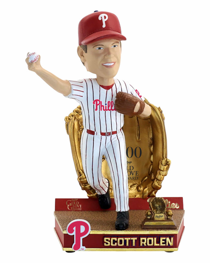 Scott Rolen Philadelphia Phillies 2000 Gold Glove Bobblehead FOCO - FOCO.com
