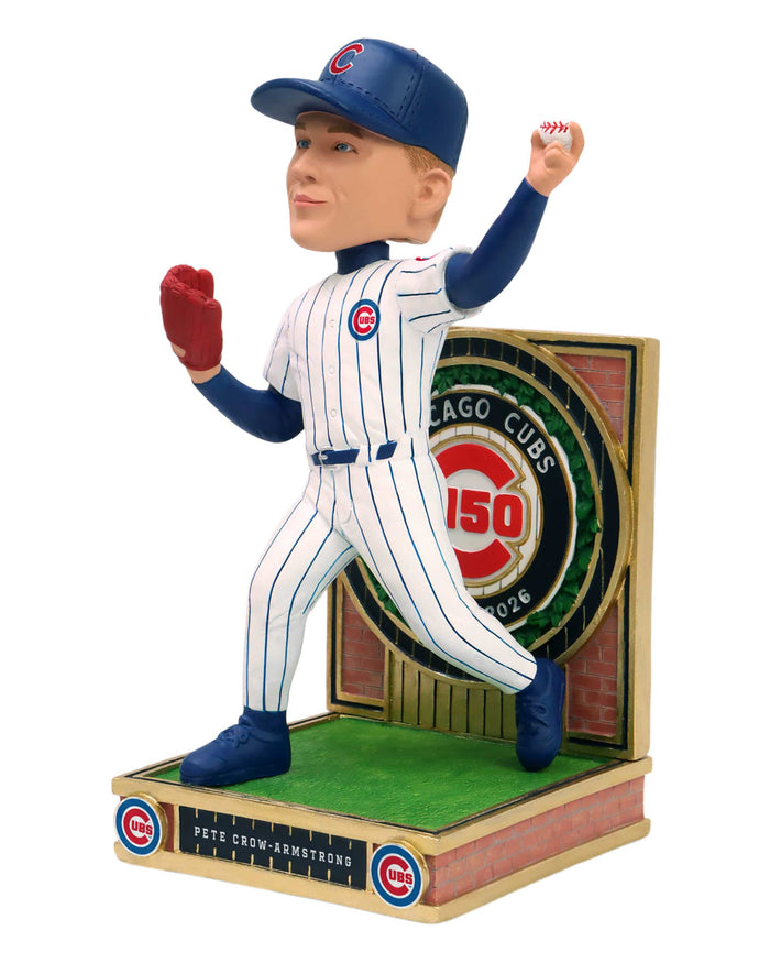 Pete Crow-Armstrong Chicago Cubs 150th Anniversary Season Bobblehead