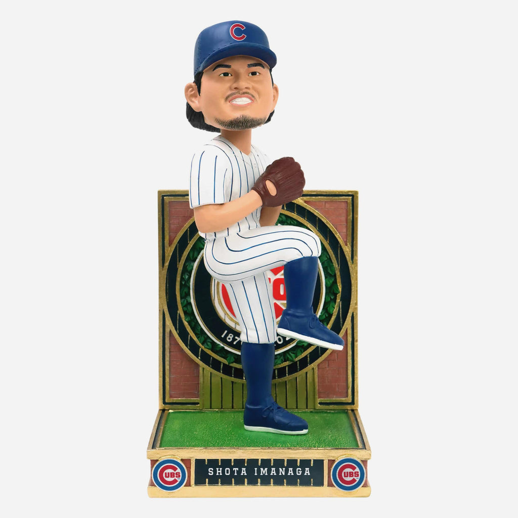 Shota Imanaga Chicago Cubs 150th Anniversary Season Bobblehead FOCO - FOCO.com