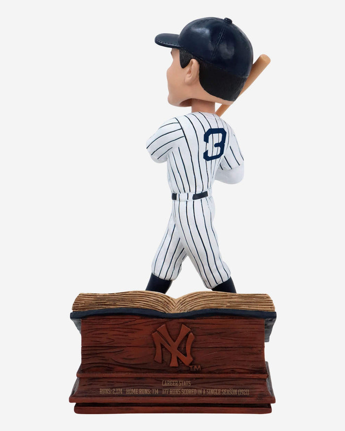 Babe Ruth New York Yankees Modern Era Single-Season Runs Record Book Bobblehead FOCO - FOCO.com