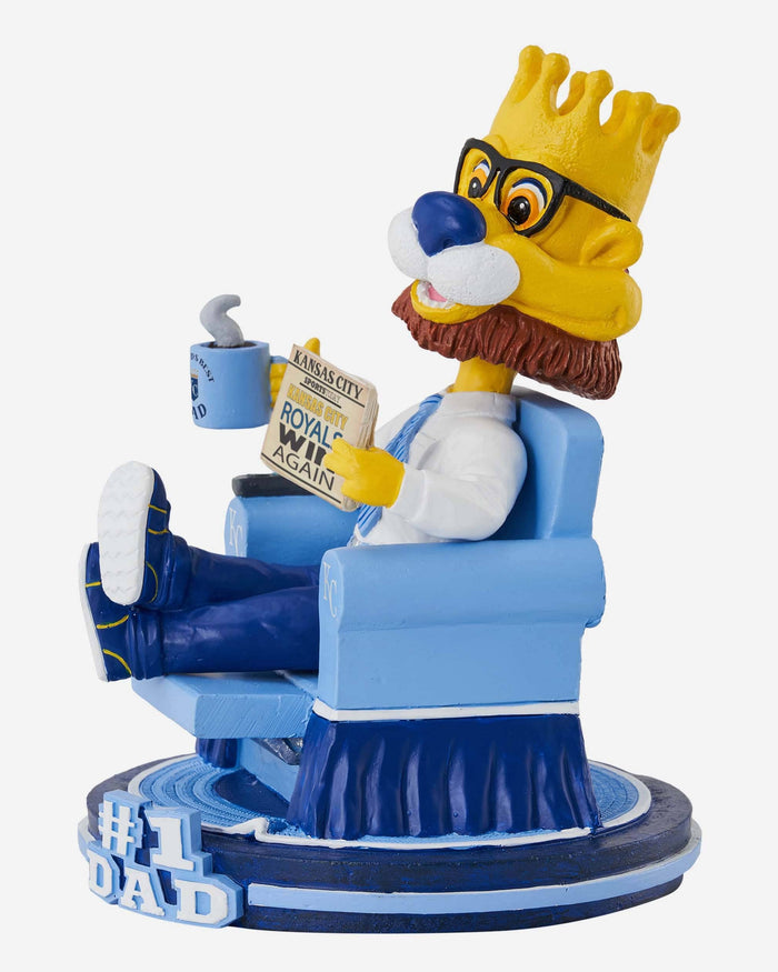 Sluggerrr Kansas City Royals No 1 Dad Mascot Bobblehead FOCO - FOCO.com
