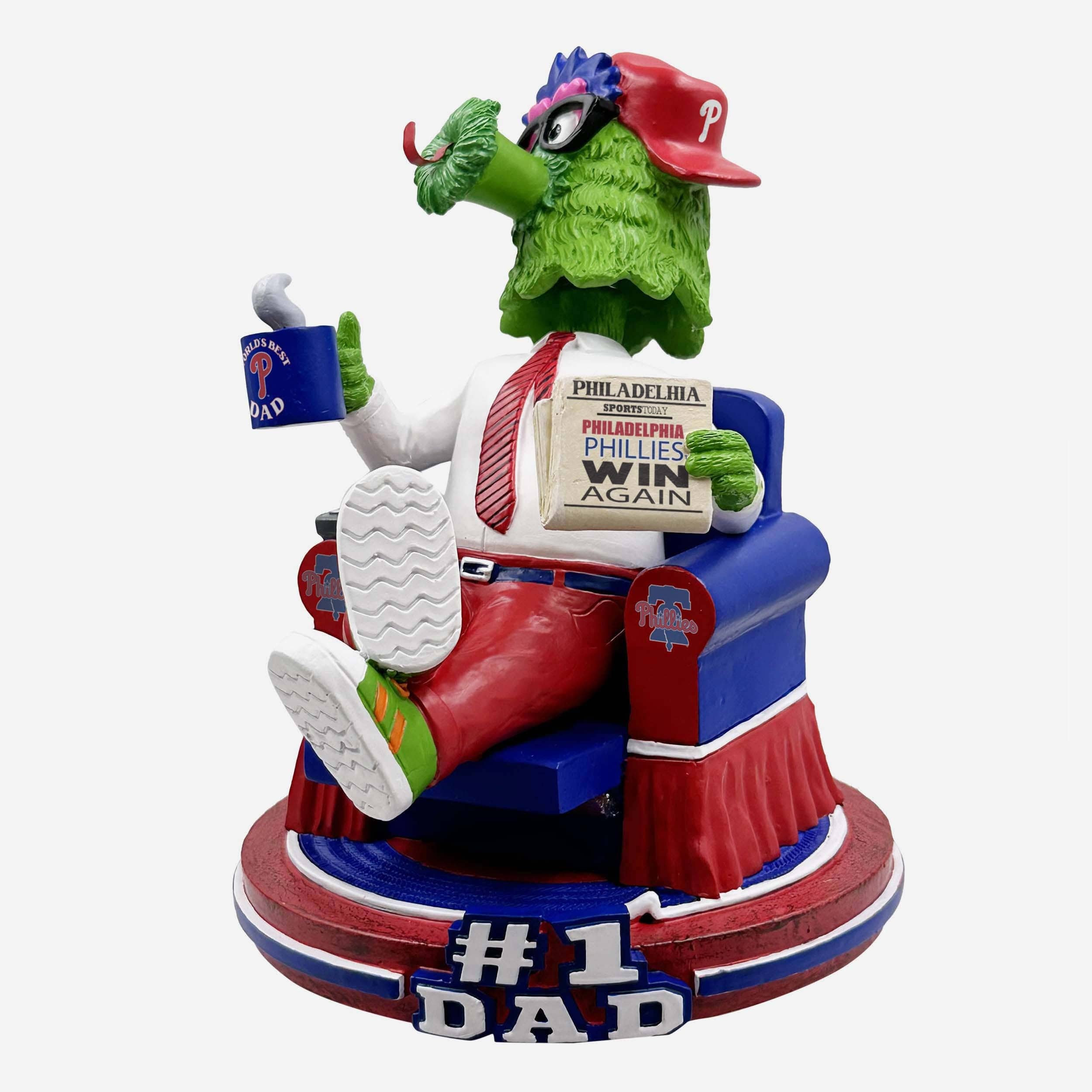 Phillie Phanatic Philadelphia Phillies No 1 Dad Mascot Bobblehead FOCO