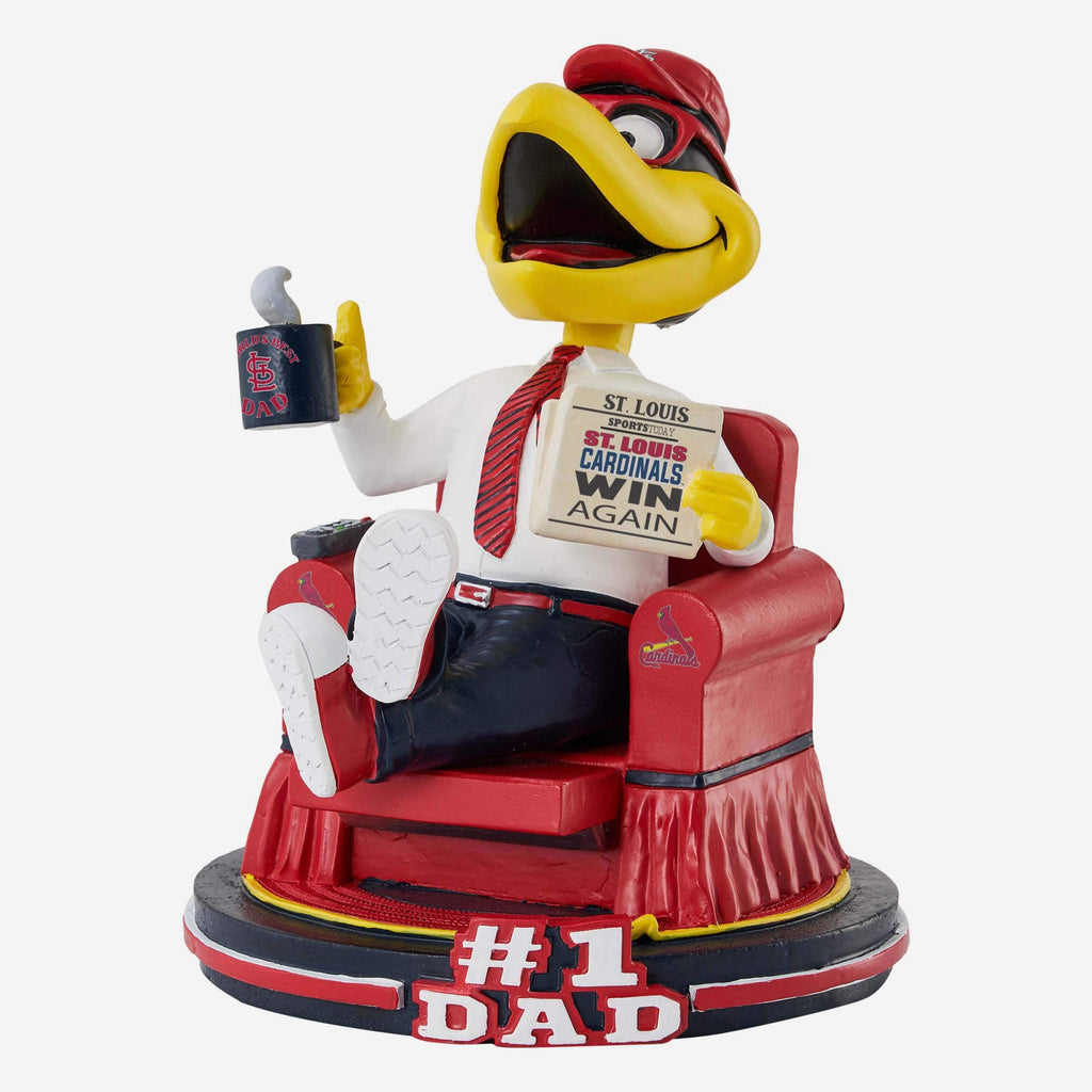 Fredbird St Louis Cardinals Mascot No 1 Dad Bobblehead FOCO - FOCO.com