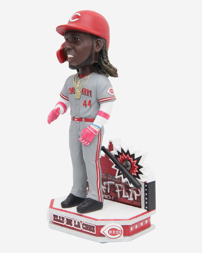 Elly De La Cruz Cincinnati Reds Bat Flip Bobblehead FOCO - FOCO.com