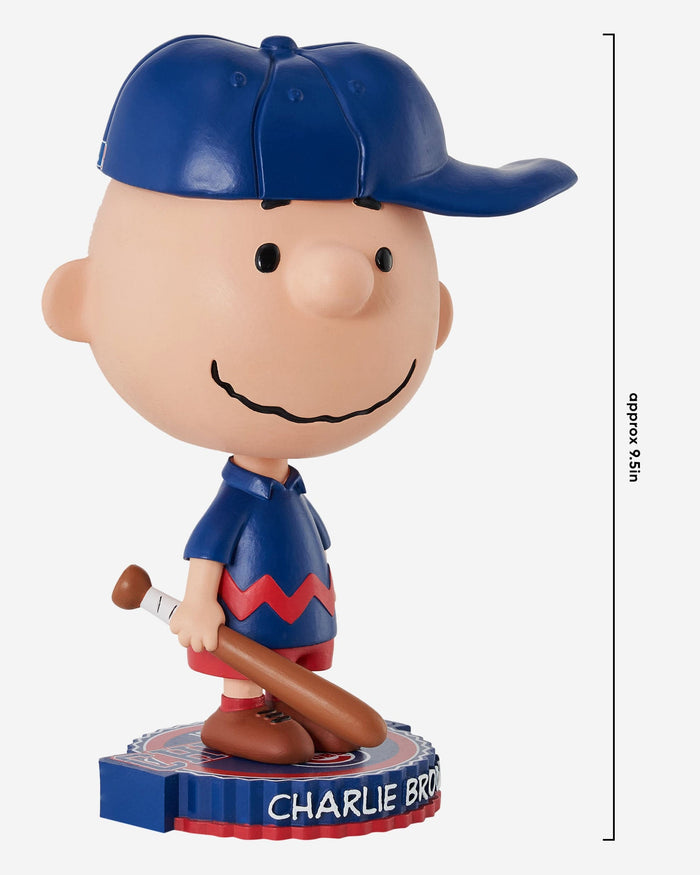Chicago Cubs Charlie Brown Peanuts Bighead Bobblehead FOCO - FOCO.com