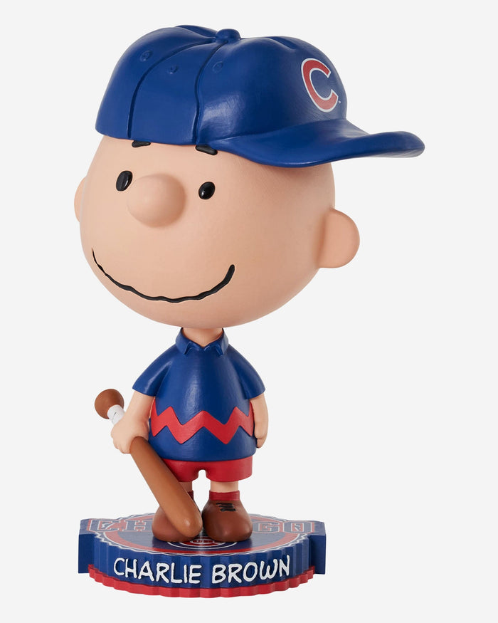 Chicago Cubs Charlie Brown Peanuts Bighead Bobblehead FOCO - FOCO.com