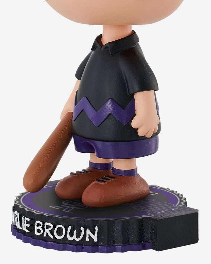 Colorado Rockies Charlie Brown Peanuts Bighead Bobblehead FOCO - FOCO.com