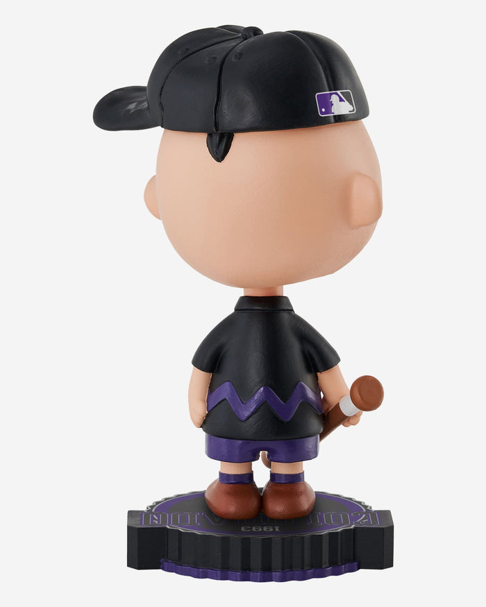 Colorado Rockies Charlie Brown Peanuts Bighead Bobblehead FOCO - FOCO.com