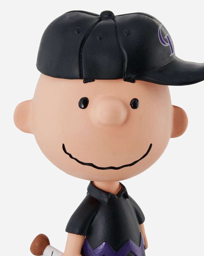 Colorado Rockies Charlie Brown Peanuts Bighead Bobblehead FOCO - FOCO.com