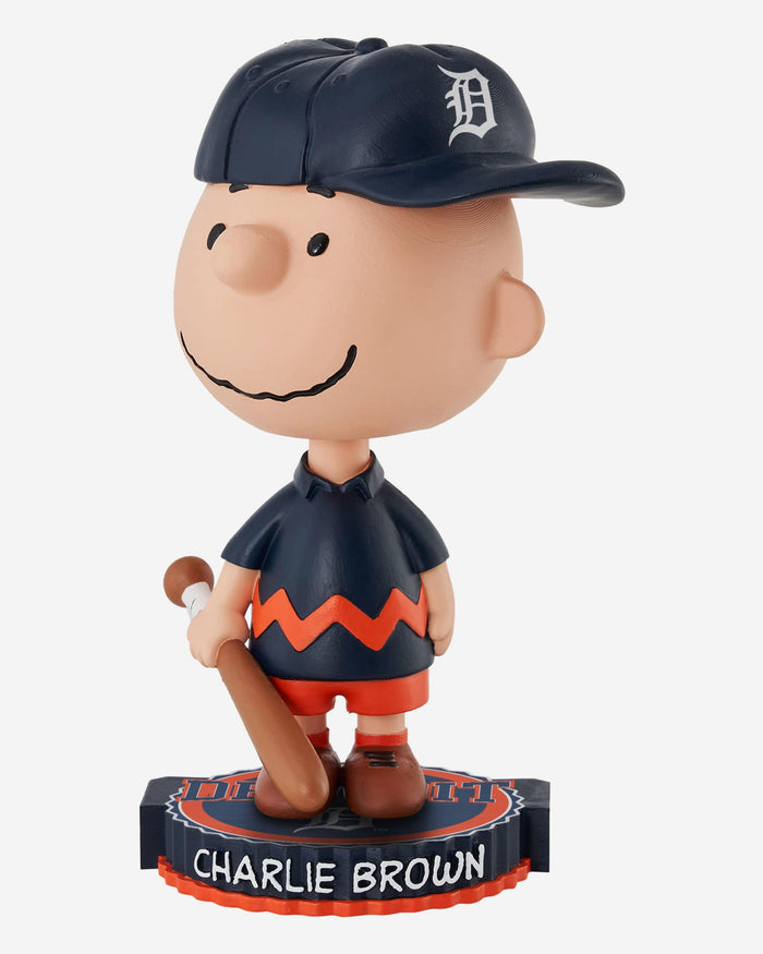 Detroit Tigers Charlie Brown Peanuts Bighead Bobblehead FOCO - FOCO.com
