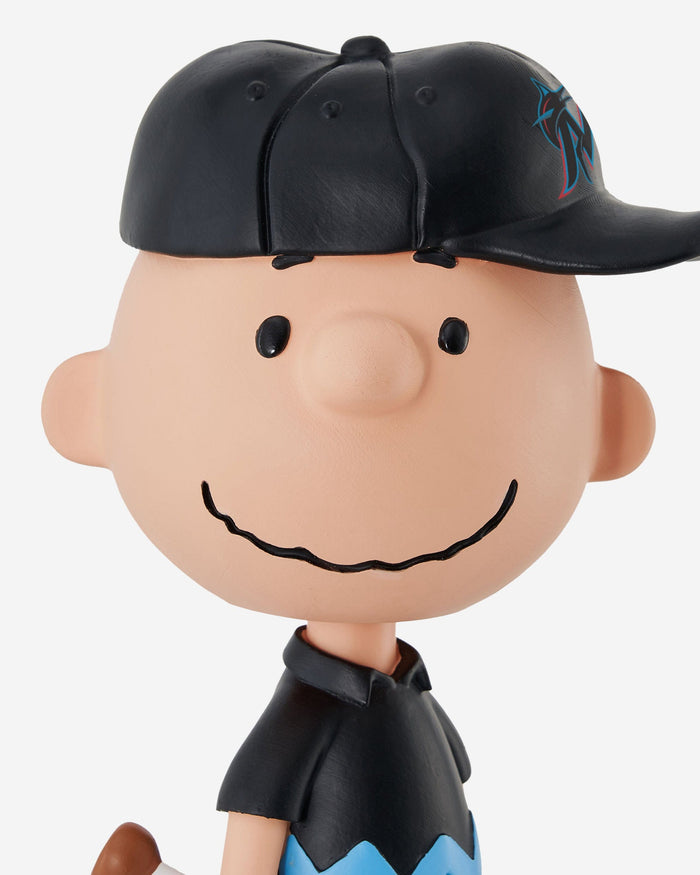Miami Marlins Charlie Brown Peanuts Bighead Bobblehead FOCO - FOCO.com