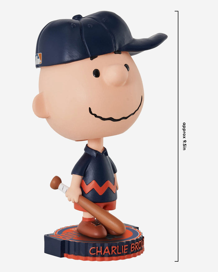 Houston Astros Charlie Brown Peanuts Bighead Bobblehead FOCO - FOCO.com