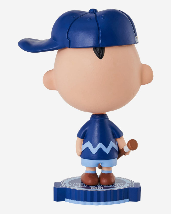 Kansas City Royals Charlie Brown Peanuts Bighead Bobblehead FOCO - FOCO.com
