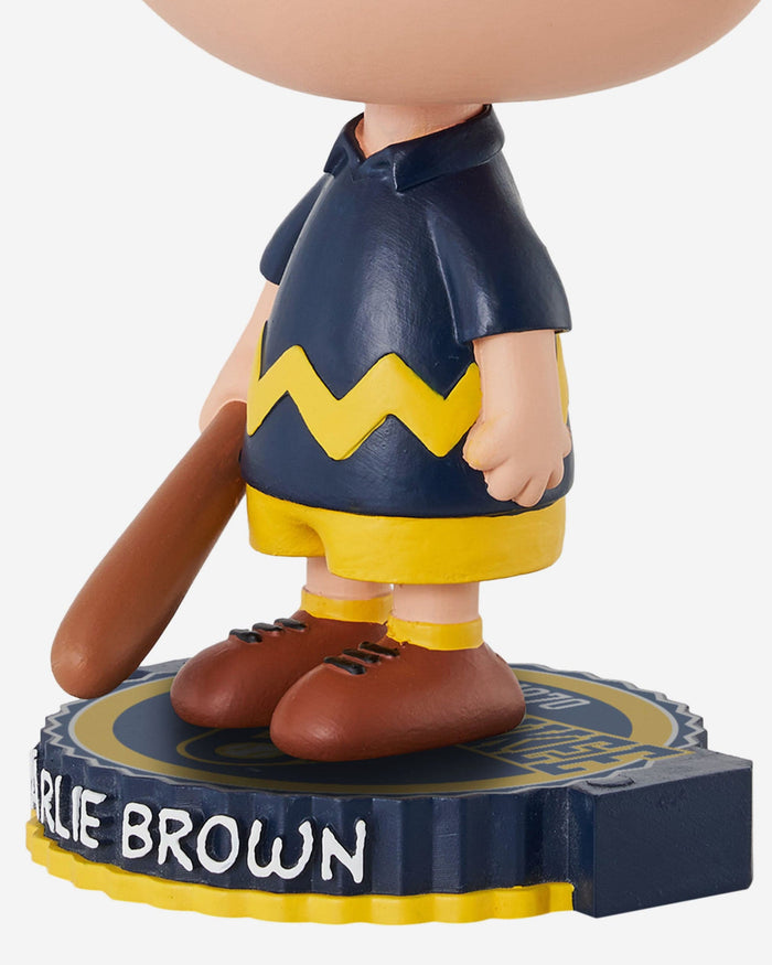 Milwaukee Brewers Charlie Brown Peanuts Bighead Bobblehead FOCO - FOCO.com