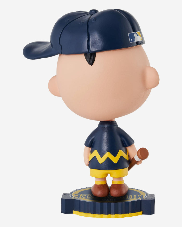 Milwaukee Brewers Charlie Brown Peanuts Bighead Bobblehead FOCO - FOCO.com