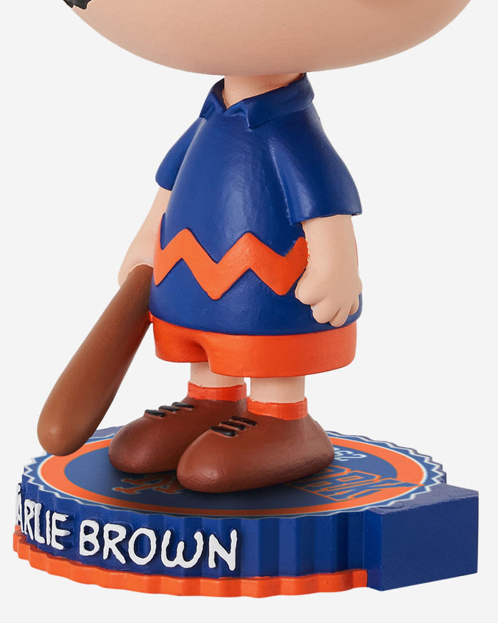 New York Mets Charlie Brown Peanuts Bighead Bobblehead FOCO - FOCO.com