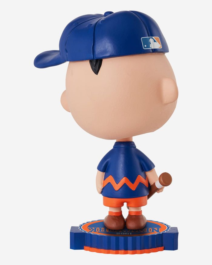 New York Mets Charlie Brown Peanuts Bighead Bobblehead FOCO - FOCO.com