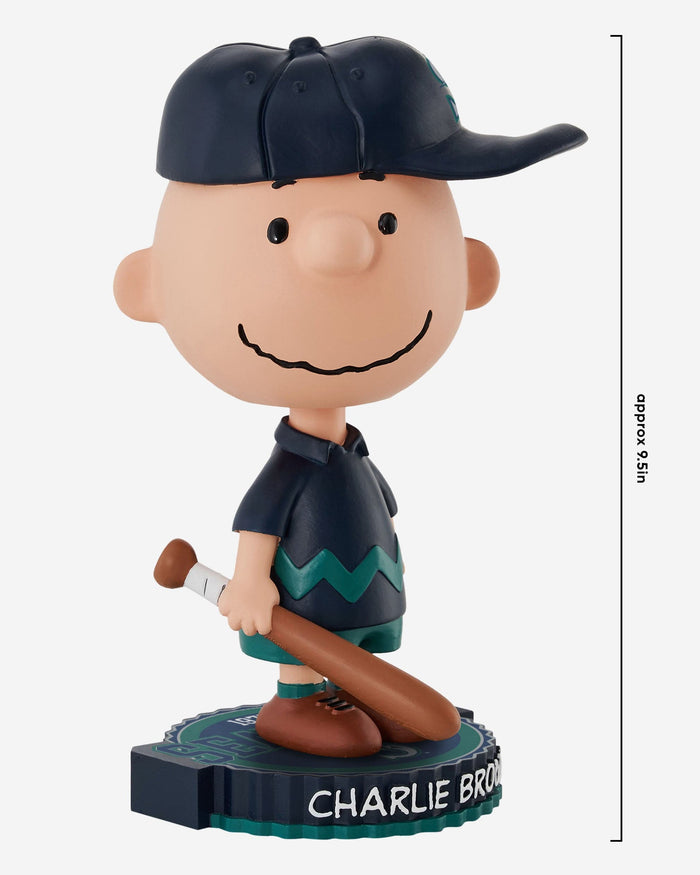 Seattle Mariners Charlie Brown Peanuts Bighead Bobblehead FOCO - FOCO.com