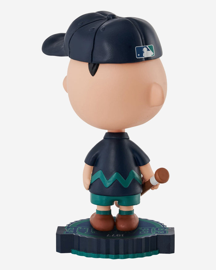Seattle Mariners Charlie Brown Peanuts Bighead Bobblehead FOCO - FOCO.com