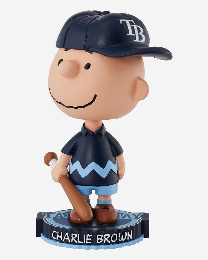 Tampa Bay Rays Charlie Brown Peanuts Bighead Bobblehead FOCO - FOCO.com