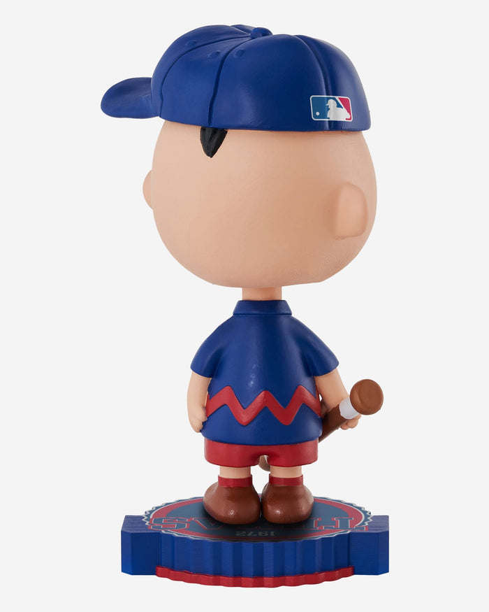 Texas Rangers Charlie Brown Peanuts Bighead Bobblehead FOCO - FOCO.com
