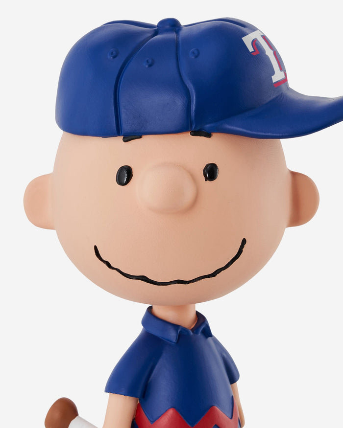 Texas Rangers Charlie Brown Peanuts Bighead Bobblehead FOCO - FOCO.com