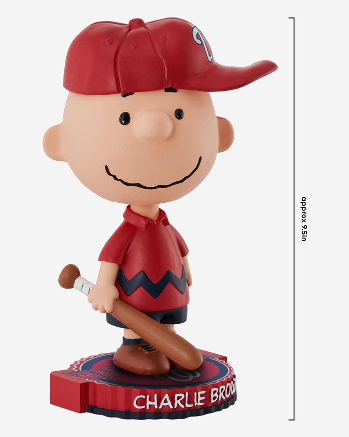 Washington Nationals Charlie Brown Peanuts Bighead Bobblehead FOCO - FOCO.com