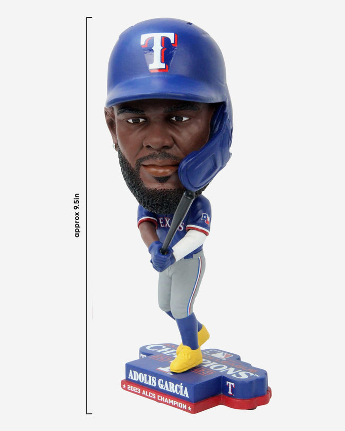 Adolis Garcia Texas Rangers 2023 American League Champions Gamebreaker Bighead Bobblehead FOCO - FOCO.com