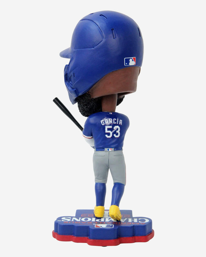 Adolis Garcia Texas Rangers 2023 American League Champions Gamebreaker Bighead Bobblehead FOCO - FOCO.com