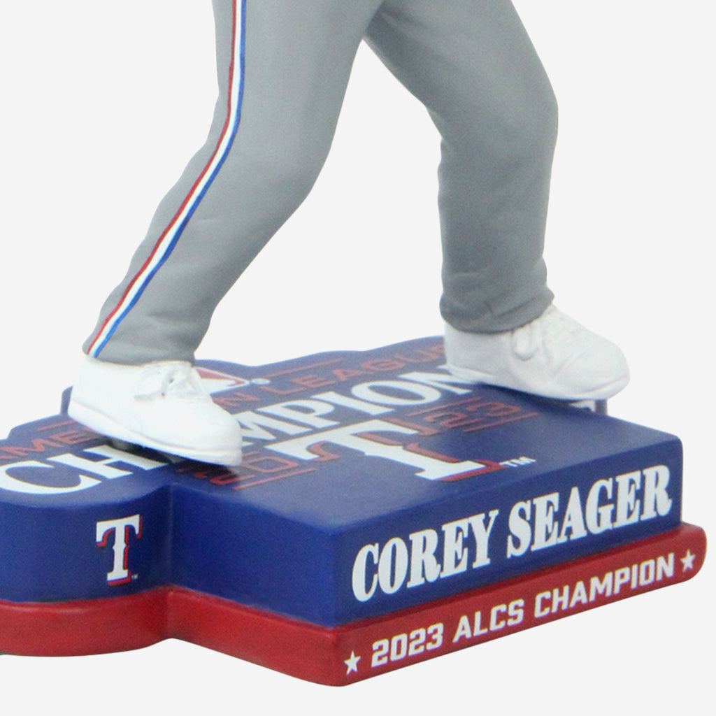 Corey Seager Texas Rangers 2023 American League Champions Gamebreaker FOCO