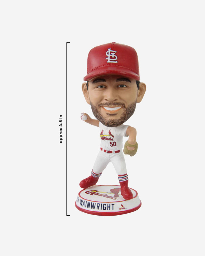 Adam Wainwright St Louis Cardinals Mini Bighead Bobblehead FOCO - FOCO.com