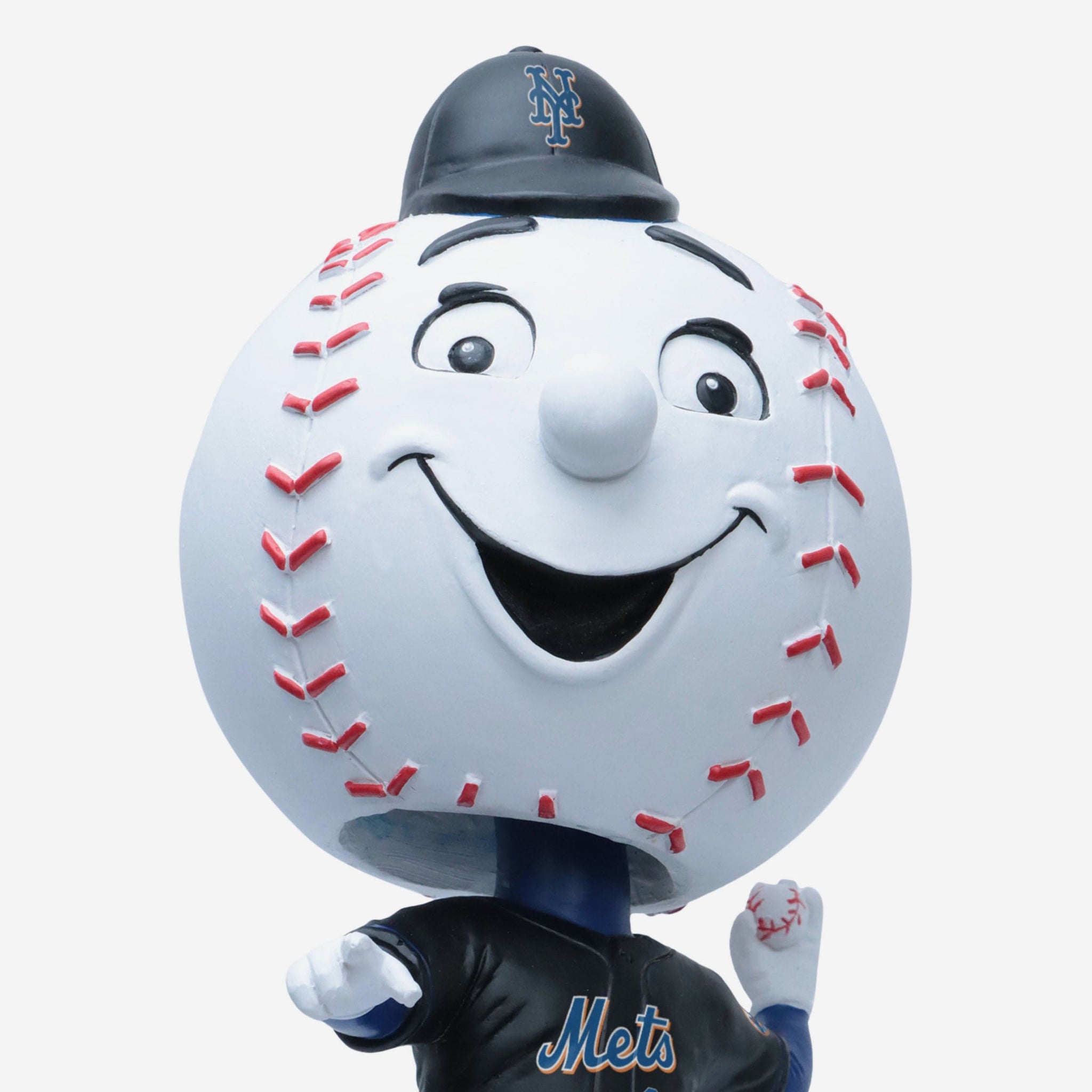 Mr Met New York Mets Magnetic Stadium Base Mascot Bobblehead Officially Licensed by MLB