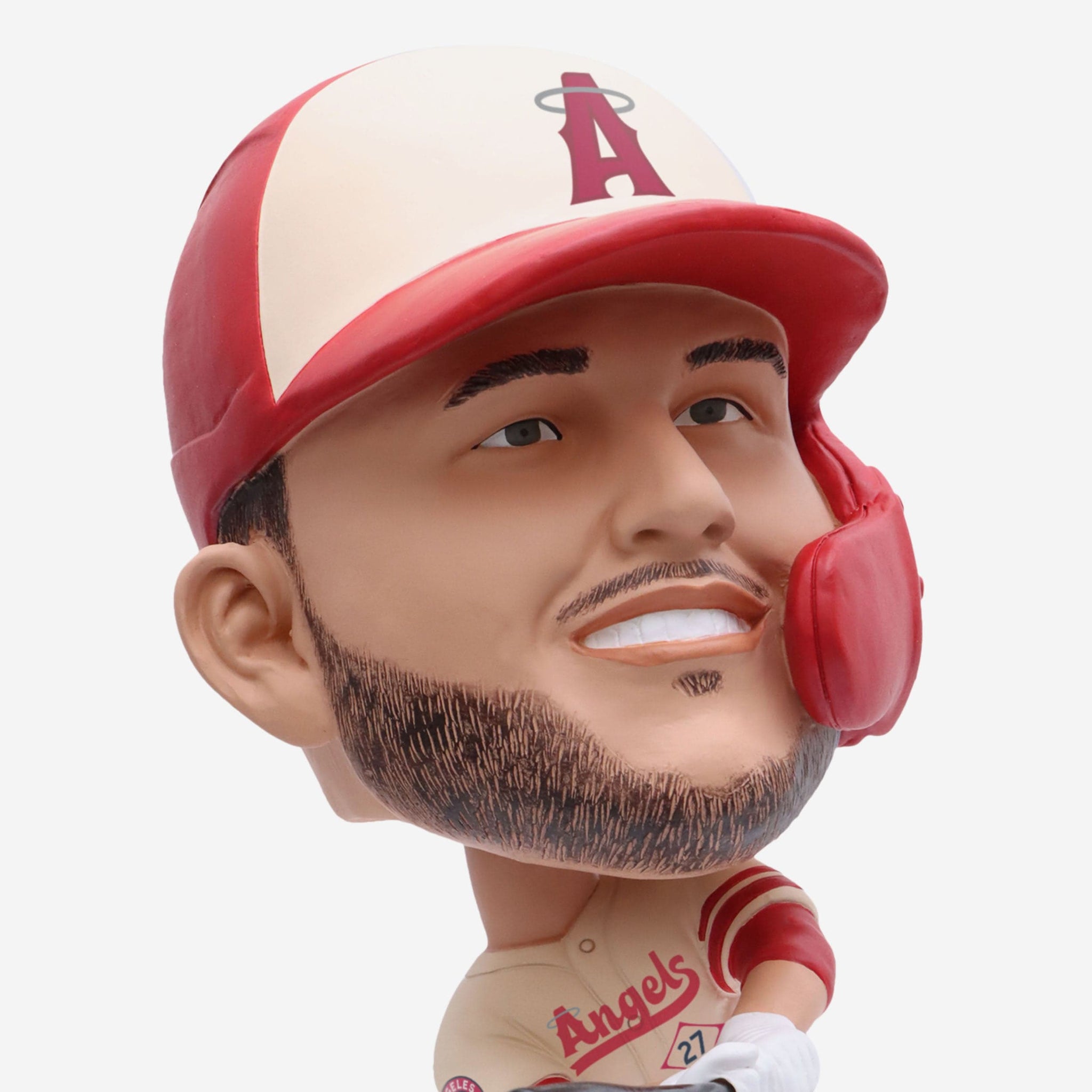 Mike Trout Los Angeles Angels 2023 City Connect Field Stripe Bighead B FOCO