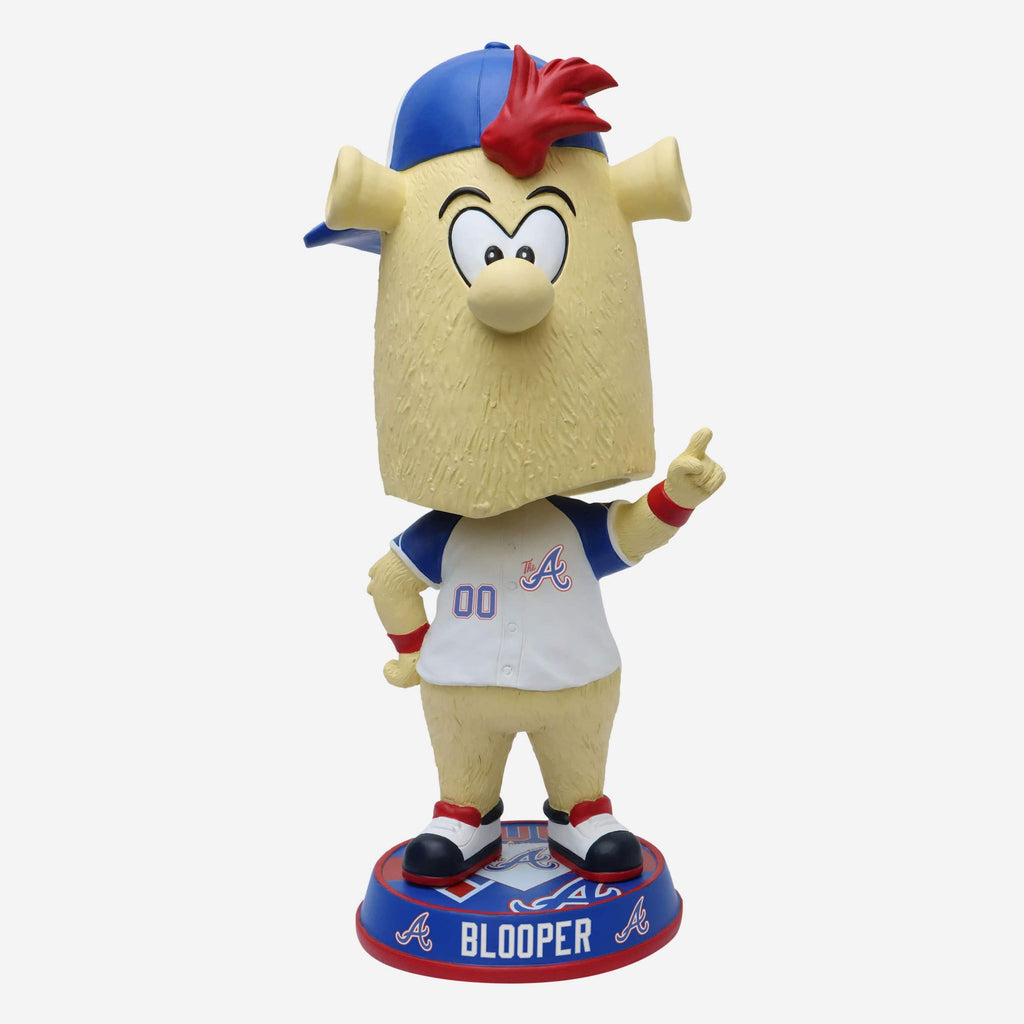 Blooper Atlanta Braves 2023 City Connect Field Stripe Mascot Bighead Bobblehead FOCO - FOCO.com