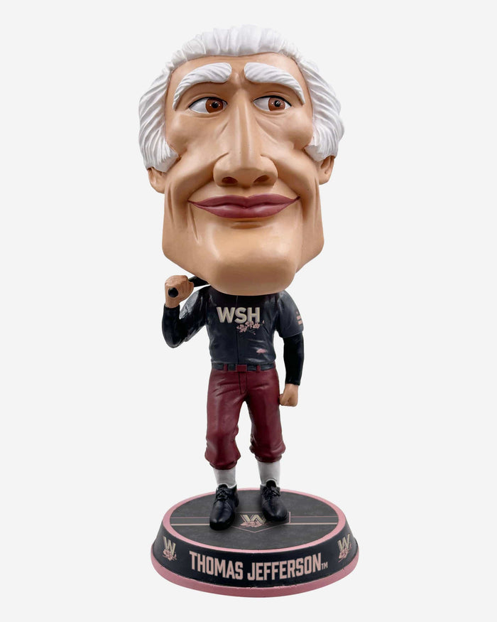 Thomas Jefferson Washington Nationals 2023 City Connect Field Stripe Mascot Bighead Bobblehead FOCO - FOCO.com