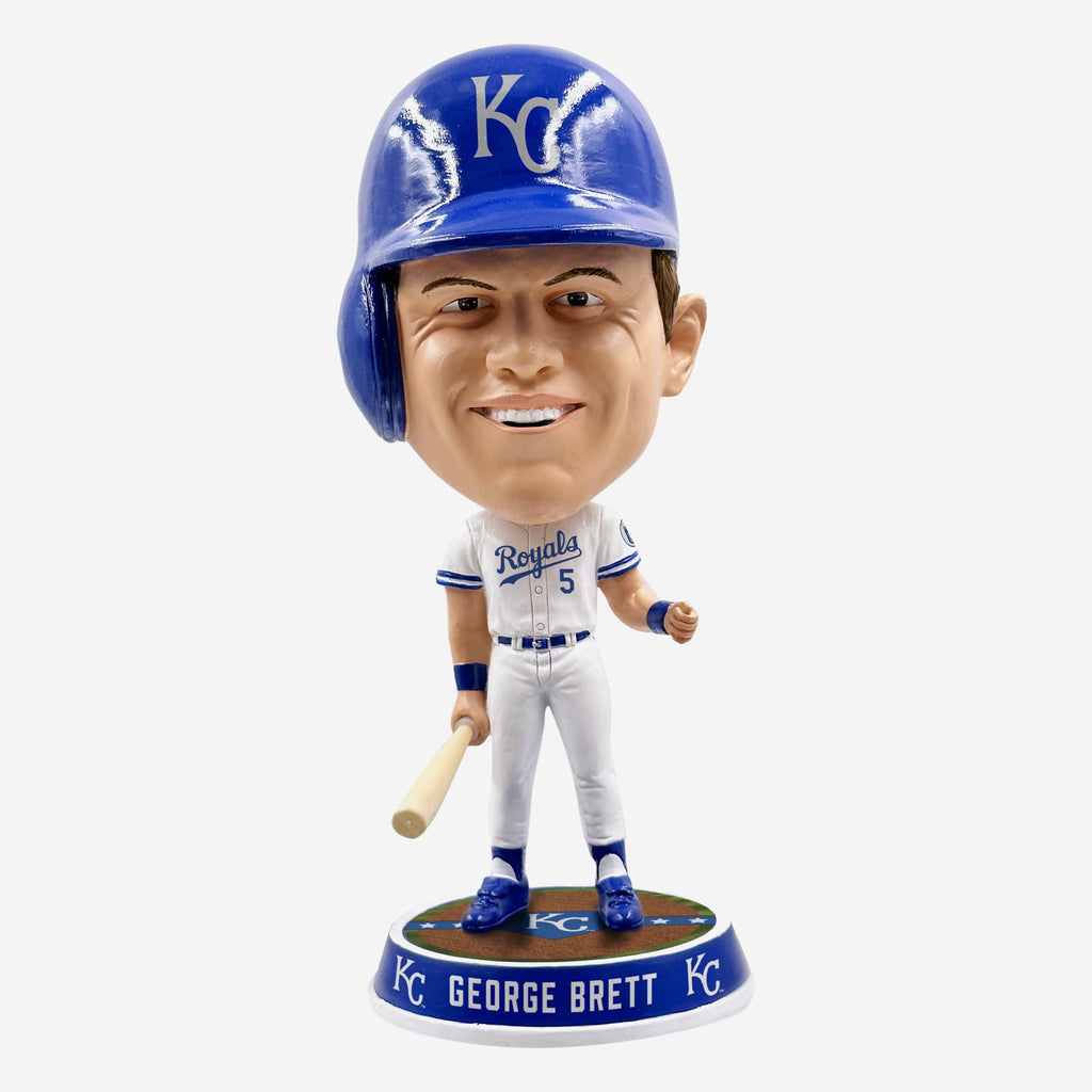 George Brett Kansas City Royals Field Stripe Bighead Bobblehead FOCO - FOCO.com