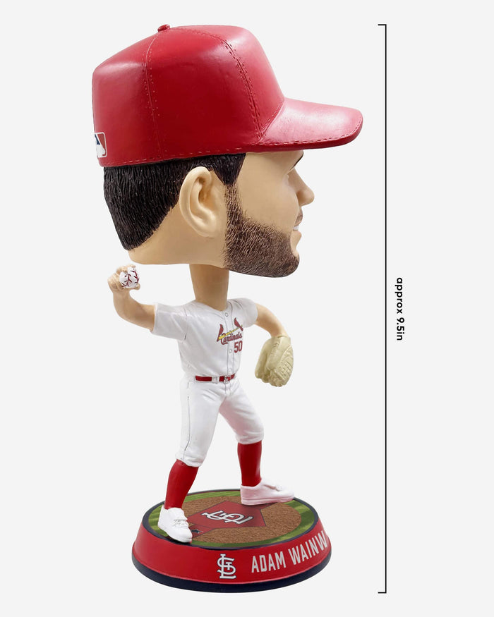 Adam Wainwright St Louis Cardinals Field Stripe Bighead Bobblehead FOCO - FOCO.com