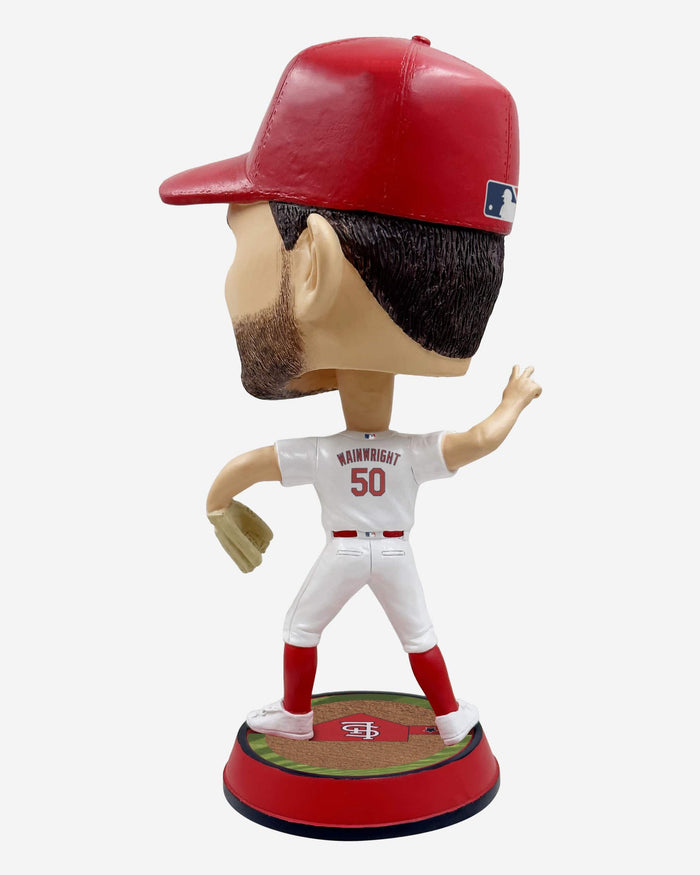 Adam Wainwright St Louis Cardinals Field Stripe Bighead Bobblehead FOCO - FOCO.com
