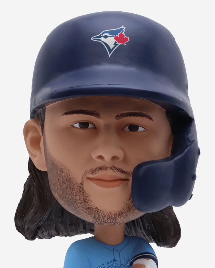 Bo Bichette Toronto Blue Jays Powder Blue Uniform Field Stripe Bighead Bobblehead FOCO - FOCO.com