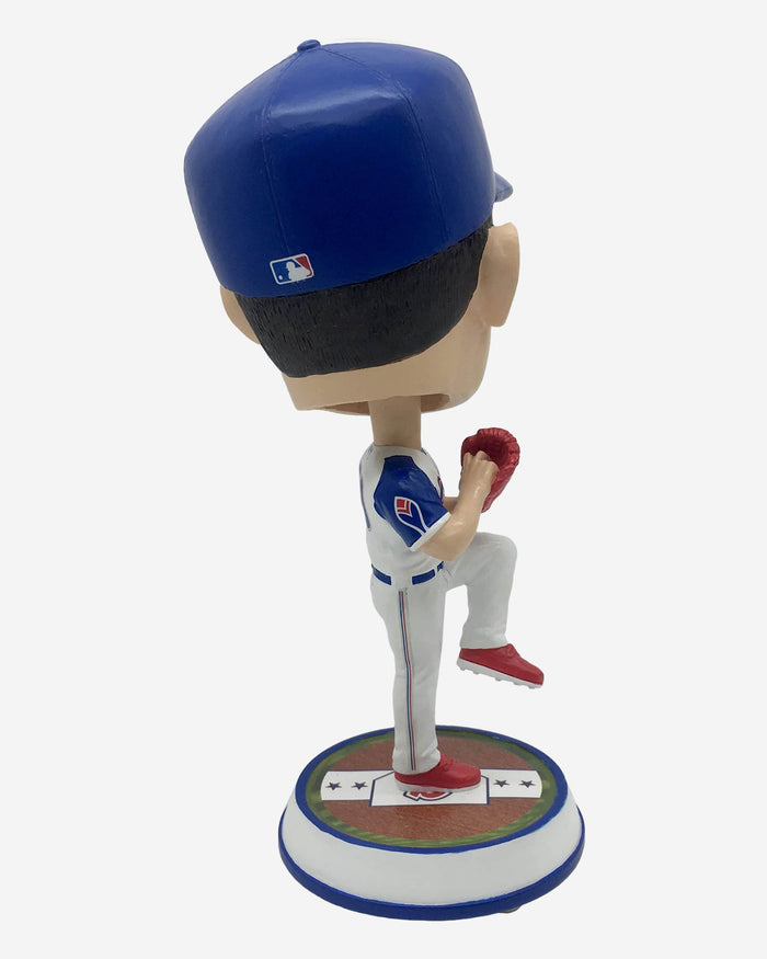 Spencer Strider Atlanta Braves Retro Jersey Field Stripe Bighead Bobblehead FOCO - FOCO.com
